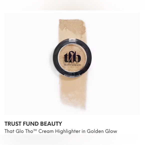 trust fund beauty Other - Trust fund beauty that glo tho cream highlighter golden glow new in box